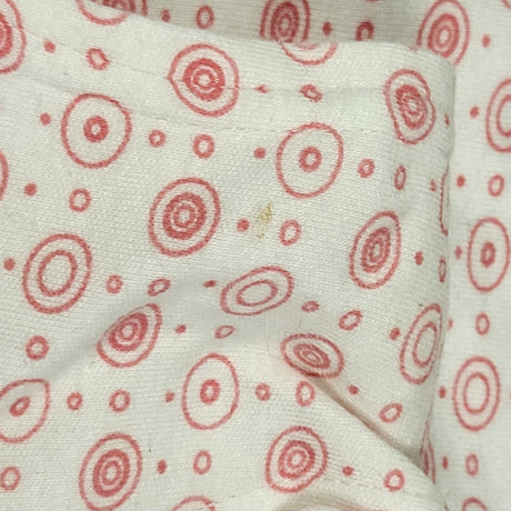 KAMG1 - Perlimpinpin pink circle pattern lightweight sleep sack. Size 18-36 months