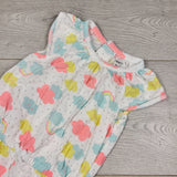 KAMG11 - Carters whte cloud romper. Size 9 months