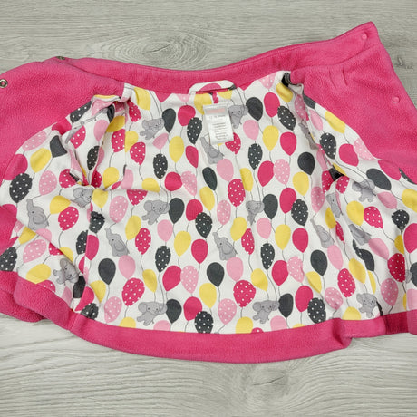 KAMG11 - Gymboree pink fleece coat. Size 12-18 months