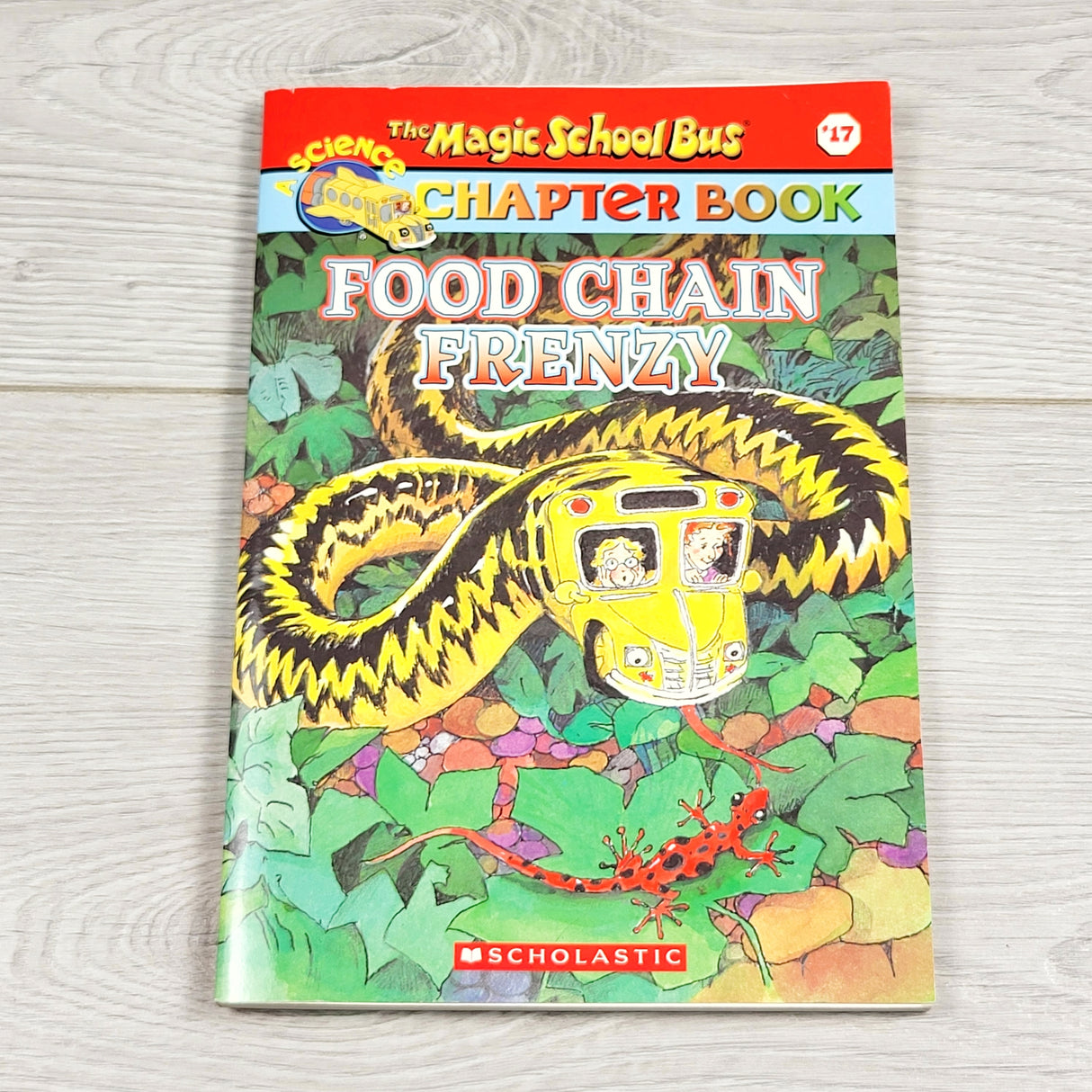 MRSH1 - Food Chain Frenzy. Soft cover Magic School Bus chapter book