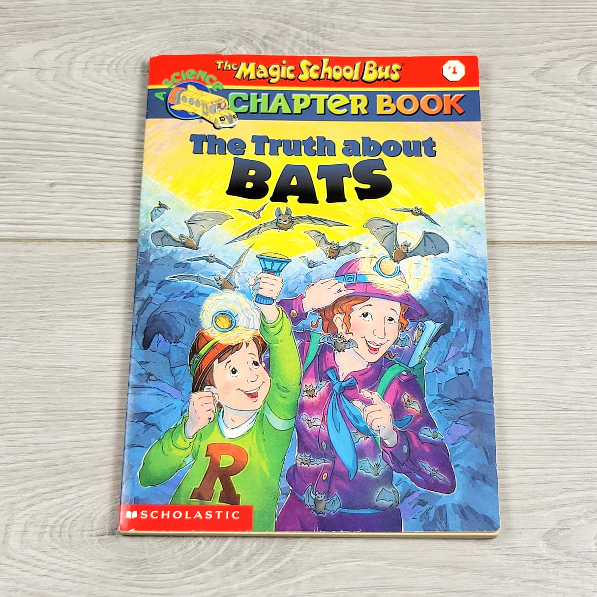 MRSH1 - The Truth About Bats. Soft cover Magic School Bus chapter book