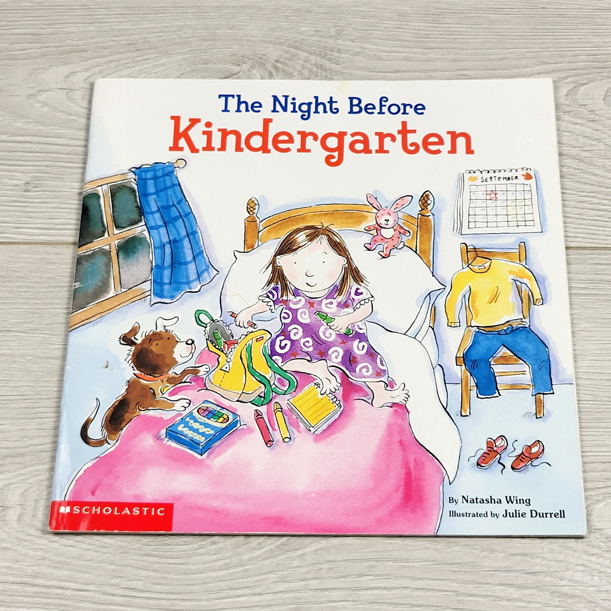 MRSH1 - The Night Before Kindergarten. Soft cover book