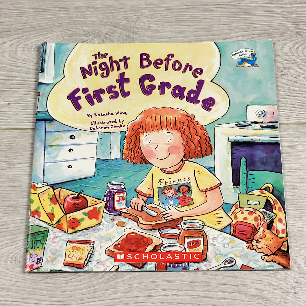 MRSH1 - The Night Before First Grade. Soft cover book