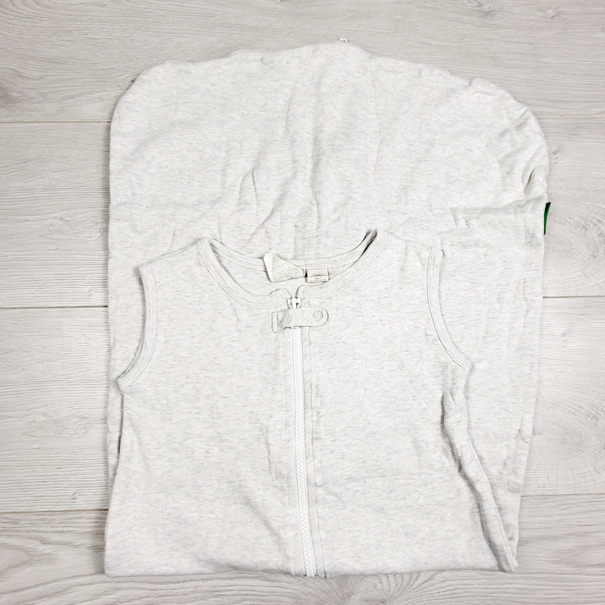 EHEM - Parade Organic grey cotton sleep sack. Size 12-24 months