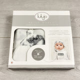 EHEM1 - NEW - Lulujo "Hello World" newborn set