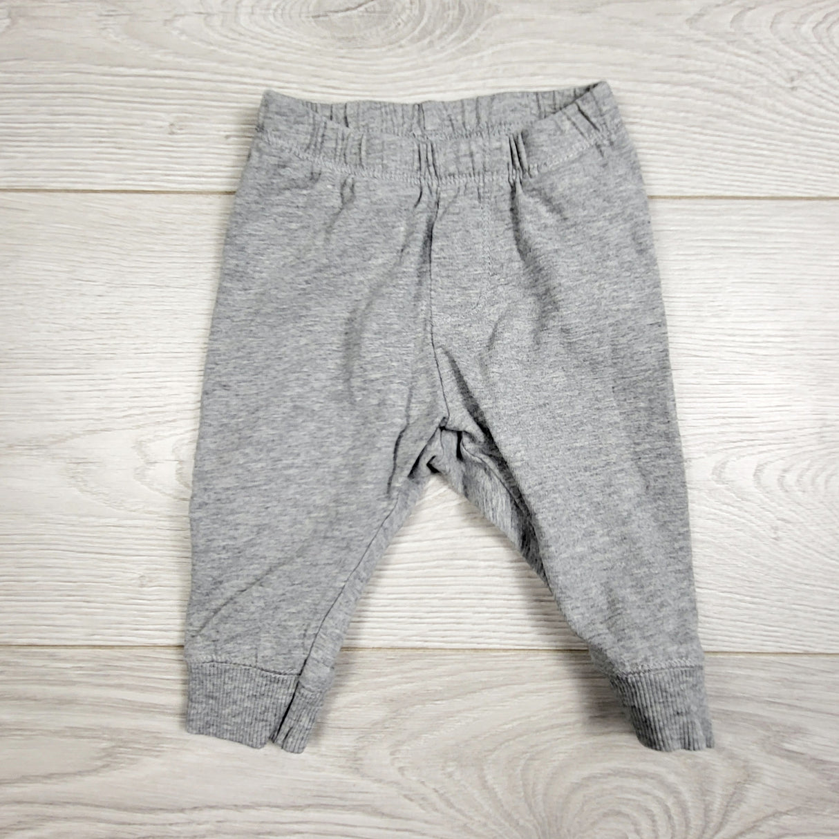 RXC1 - Name It grey organic cotton pants. Size 1-2 months