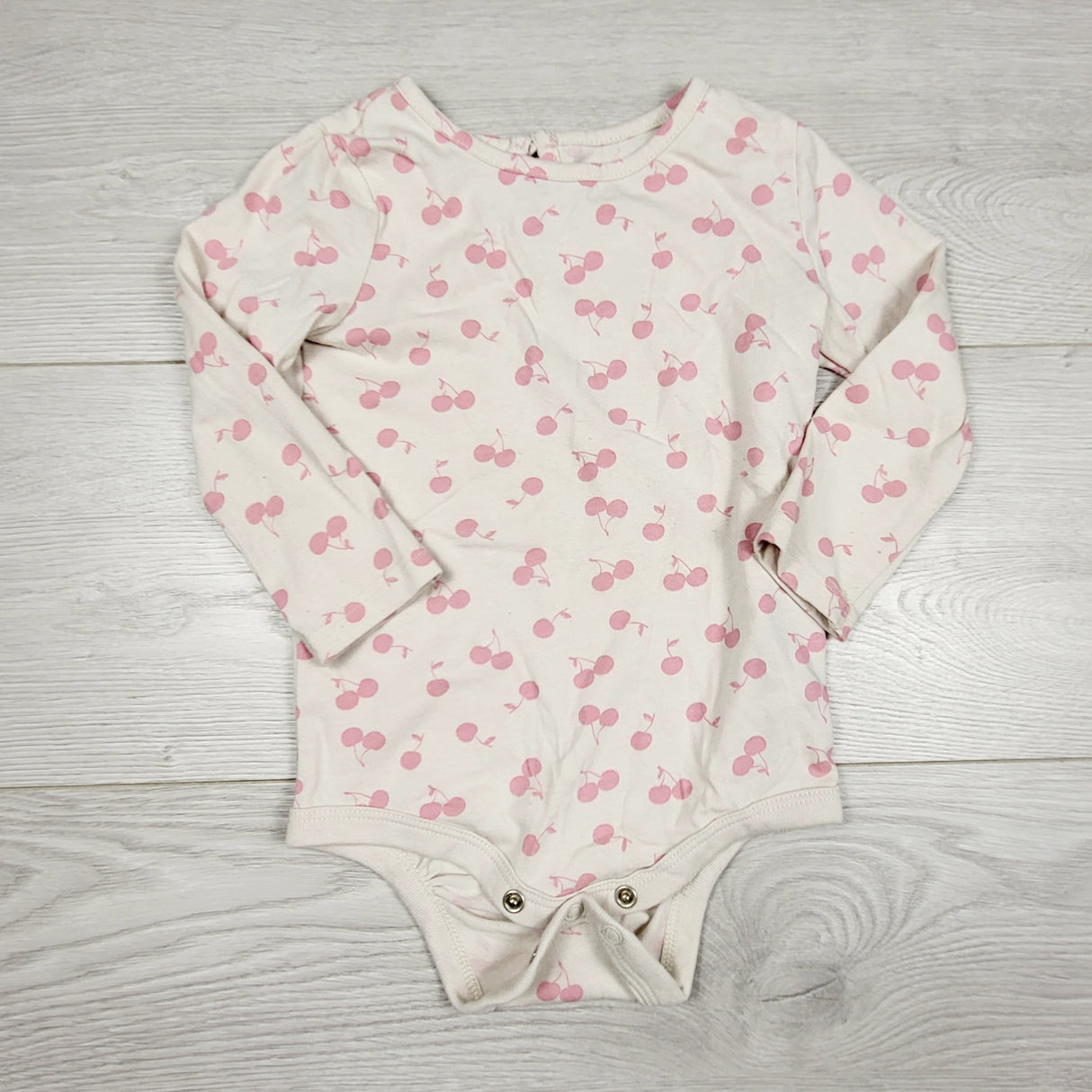 AMST4 - Joe bodysuit with cherries. Size 12-18 months