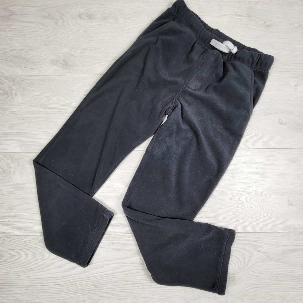 DLJ1 - Carters black fleece pants. Size 7