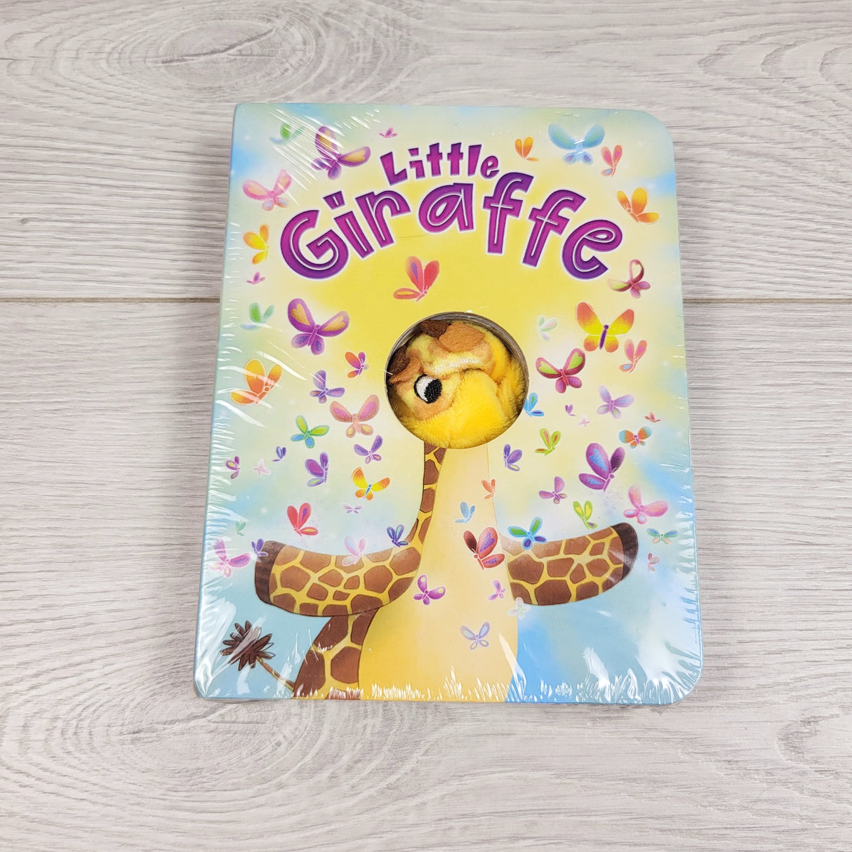 KTBL3 - NEW - Little Giraffe finger puppet board book