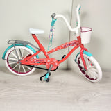 DAMO2 - Journey Girls 18 inch doll bicycle (sorry, no shipping)