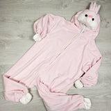 RXC2 - Pink bunny costume. Size medium (seems toddler sized)