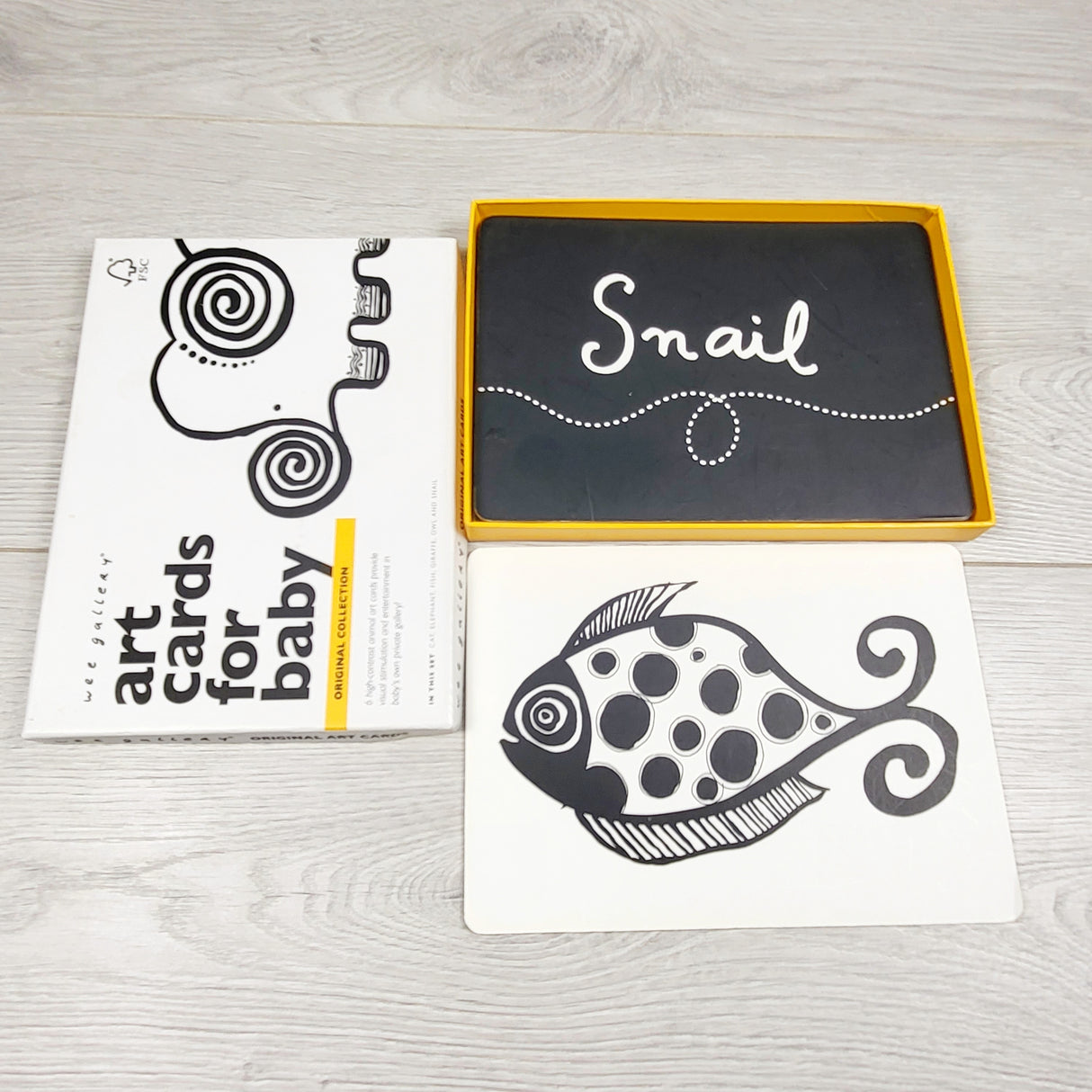 RXC2 -Wee Gallery Art Cards for Baby