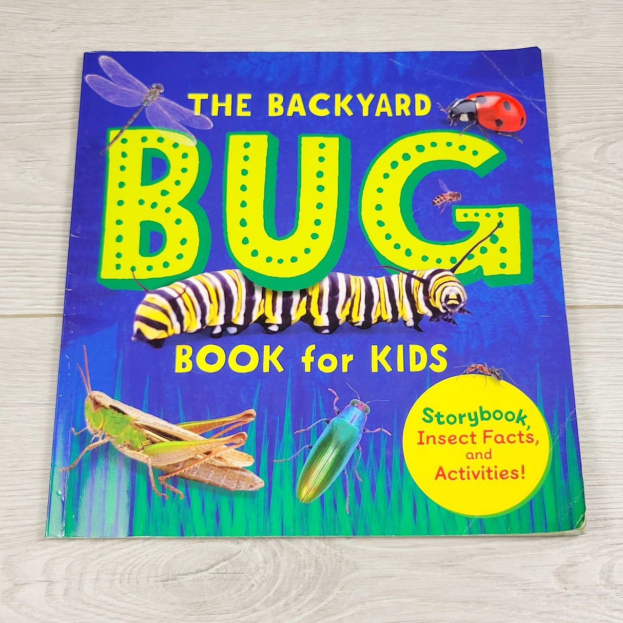 RXC2 - The Backyard Bug Book for Kids. Soft cover info style book