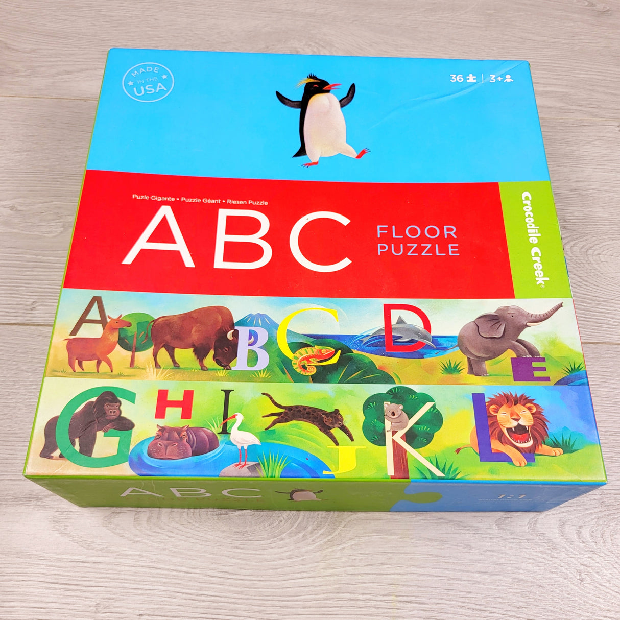 DAMO3 - Crocodile Creek ABC 36pc floor puzzle