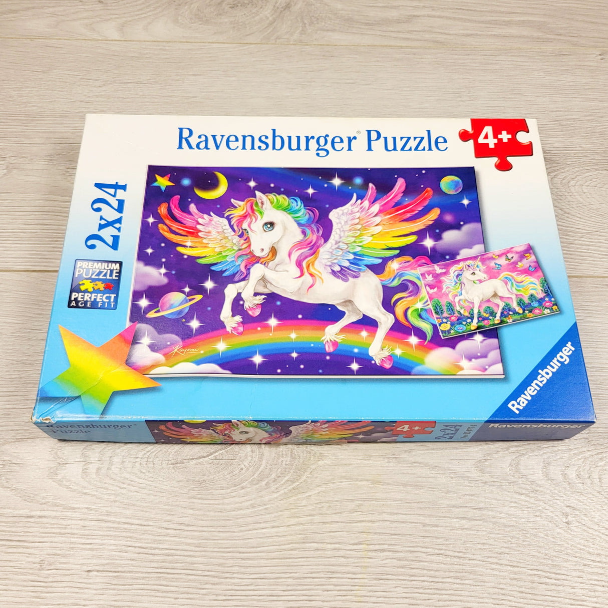 DAMO3 - Ravensburger 2x24pc unicorn puzzle
