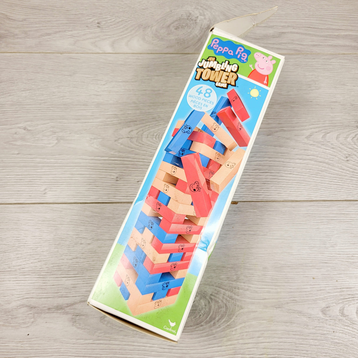 DAMO3 - Peppa Pig Jumbling Tower game (sorry, no shipping)