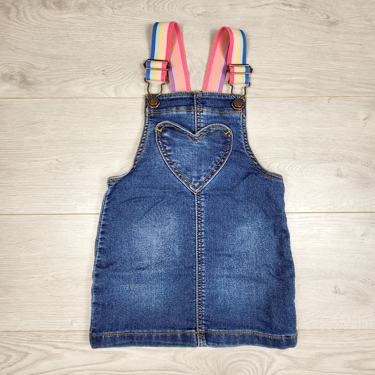 RABR1 - Joe denin bib dress. Size 3T