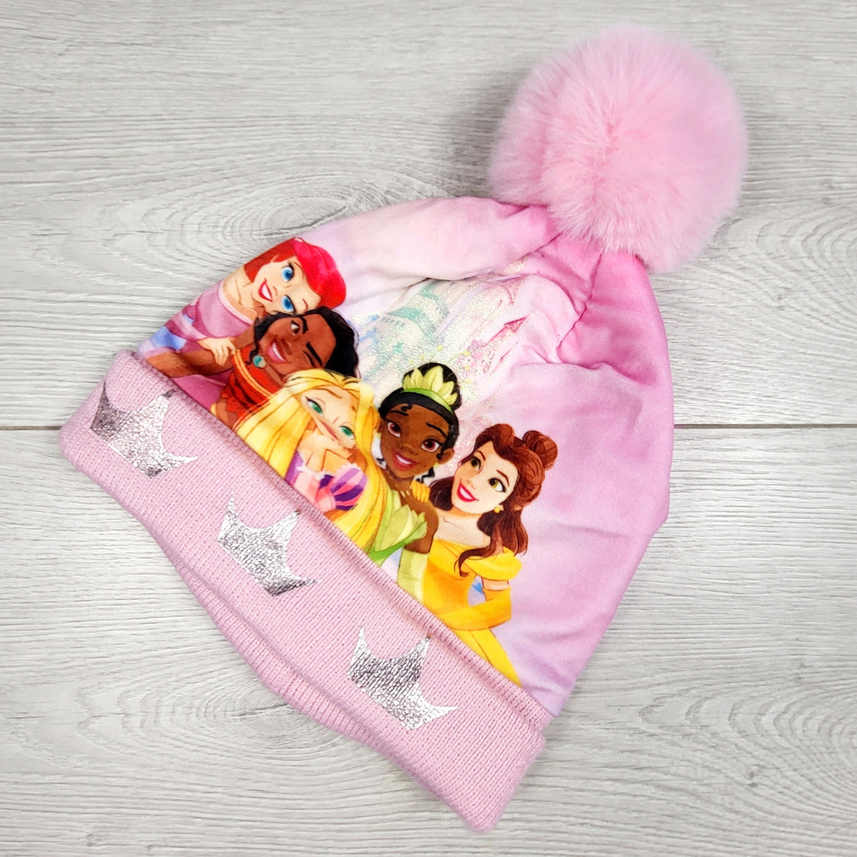 VIBU2 - Pink Disney Princesses toque. One size fits all