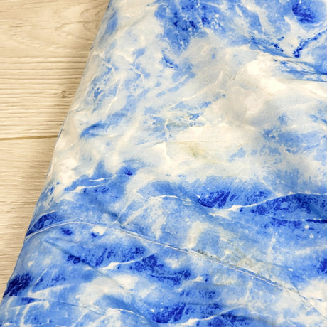 VIBU2 - Children's Place blue tie dye fleece lined snow pants. Size 4T