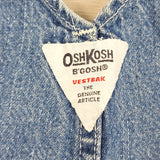 KAMG3 - Vintage 1990s Oshkosh denim overalls. Size 6-9 months