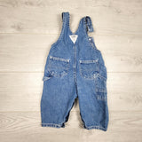 KAMG3 - Vintage 1990s Oshkosh denim overalls. Size 6-9 months