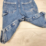 KAMG3 - Vintage 1990s Oshkosh denim overalls. Size 6-9 months