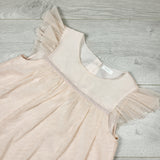 VIBU33 - Next pink sparkly special occasion dress. Size 6/7