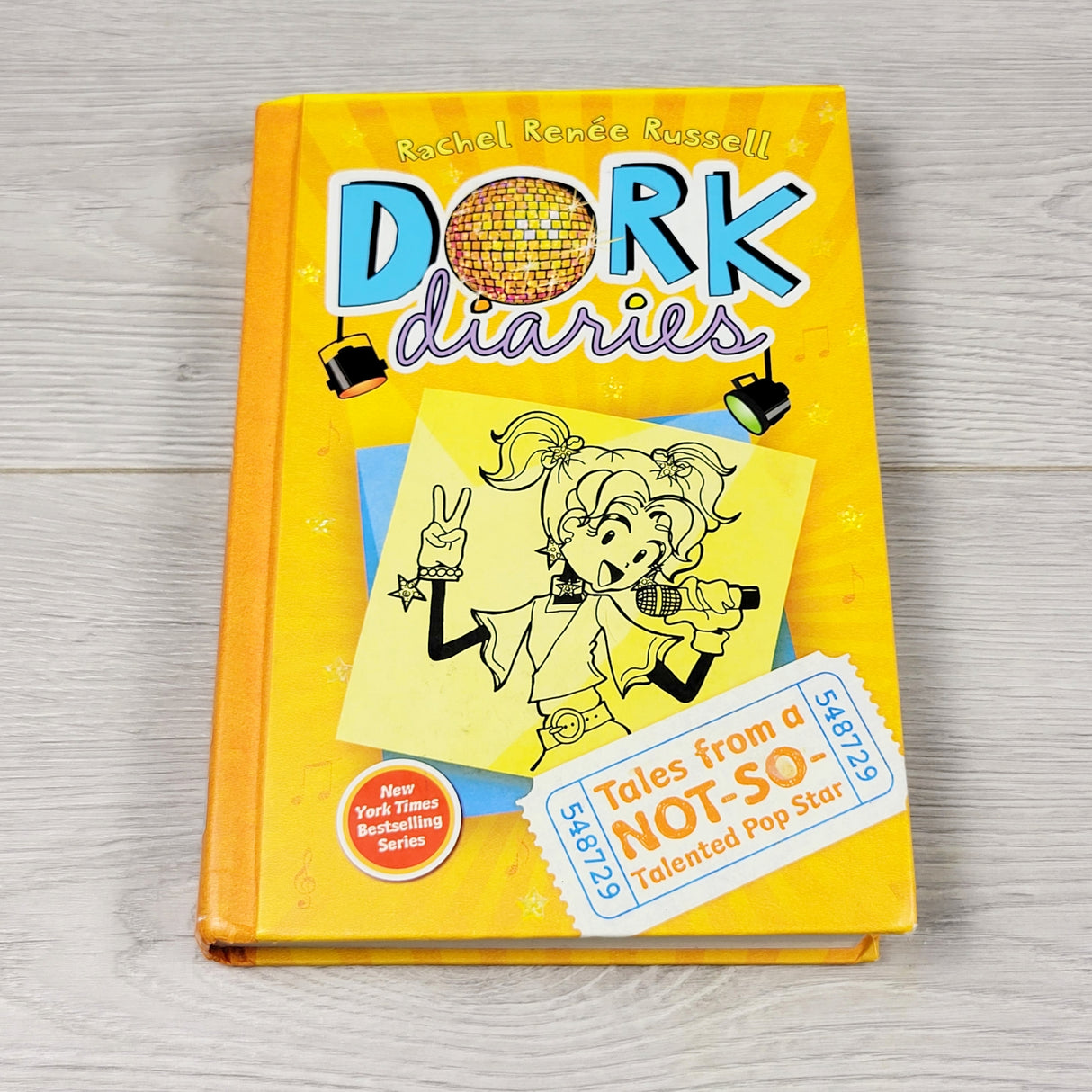 NORE1 - Dork Diaries: Tales From a Not So Talented Pop Star. Hardcover book
