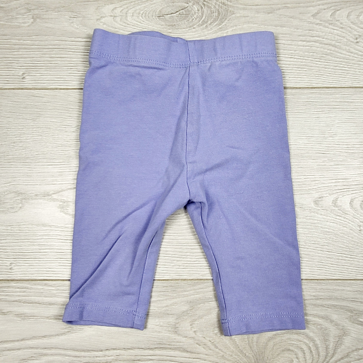 HKTT1 - Joe purple cotton leggings. Size 6-12 months