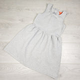 TBRG1- Joe grey sleeveless bejeweled sweatshirt dress. Size 7/8