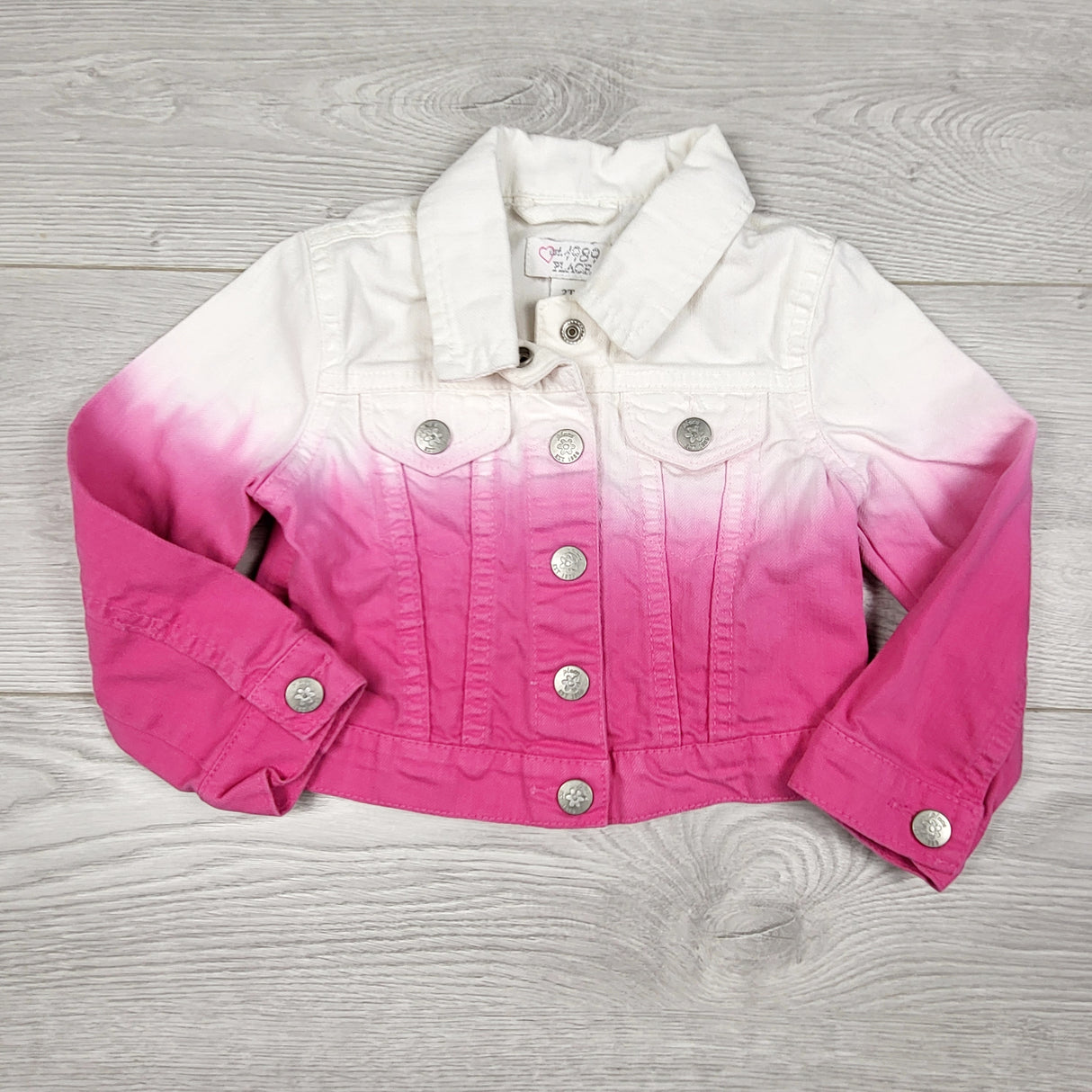 SKOT2 - Children's Place ombre jean jacket. Size 2T