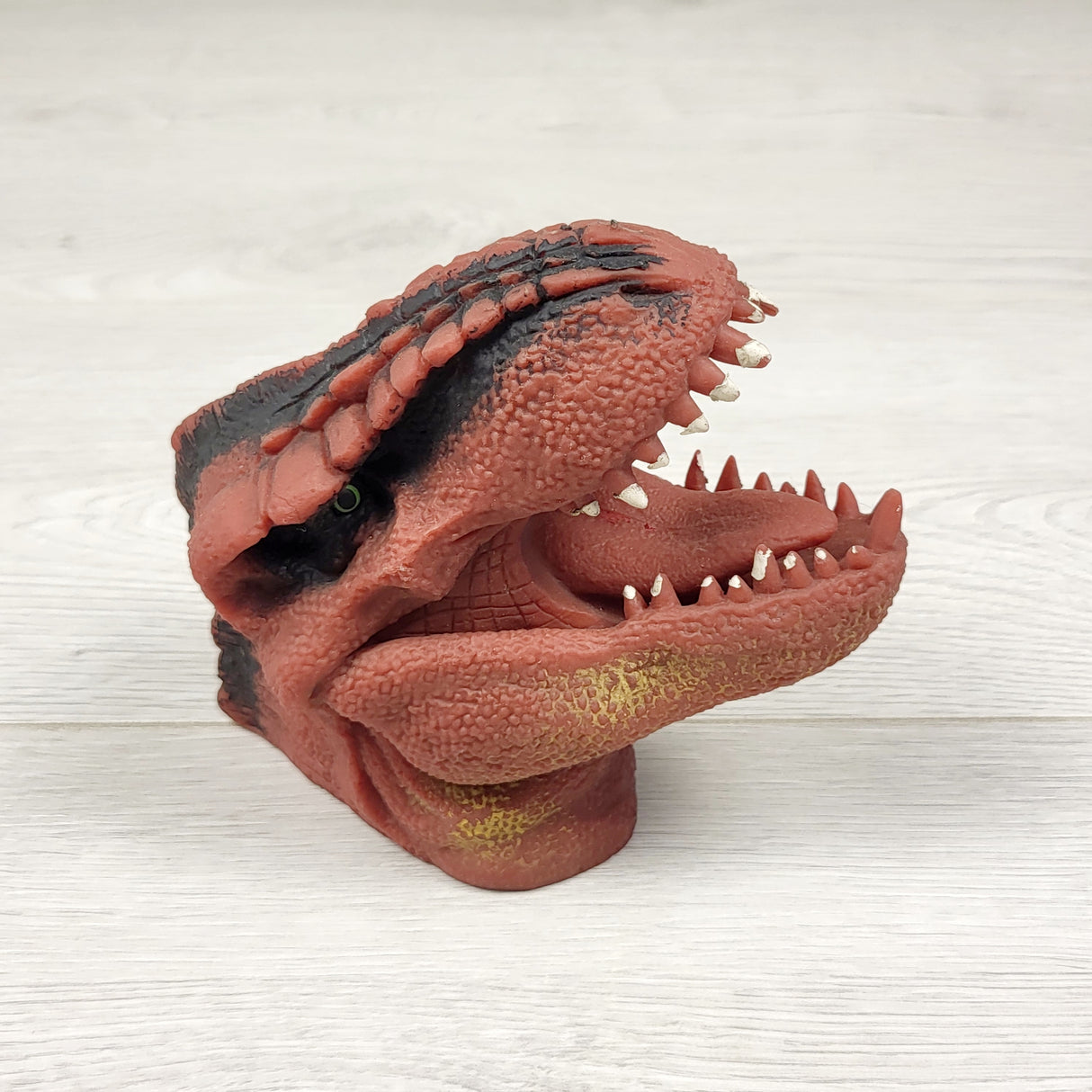 RABR2 - Silicone dinosaur hand puppet