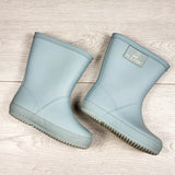 AROS1 - Me and Henry blue rain boots. Size 6