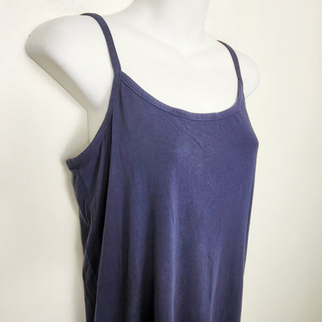 RELL1 - Motherhood Maternity navy maternity tank top. Size medium