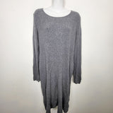RELL1 - Gap grey rib knit maternity sweater dress. Size large