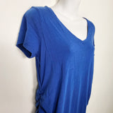 RELL1 - Motherhood Maternity blue maternity t-shirt. Size medium