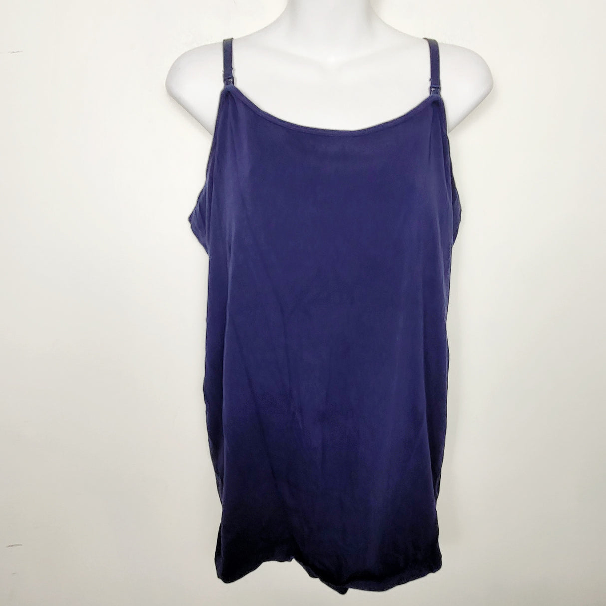 RELL1 - Motherhood Maternity navy nursing tank. Size medium