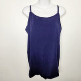 RELL1 - Motherhood Maternity navy nursing tank. Size medium