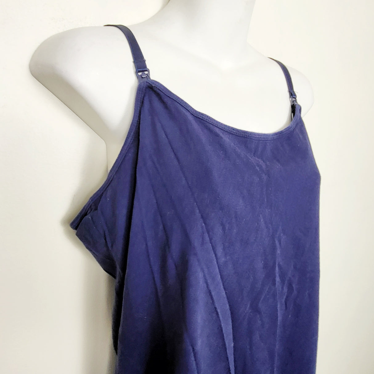 RELL1 - Motherhood Maternity navy nursing tank. Size medium