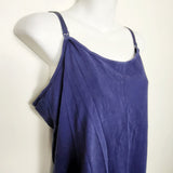 RELL1 - Motherhood Maternity navy nursing tank. Size medium