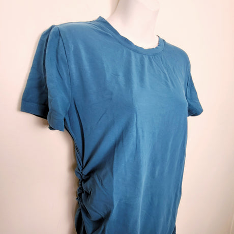 RELL1 - Thyme Maternity teal t-shirt dress. Size medium