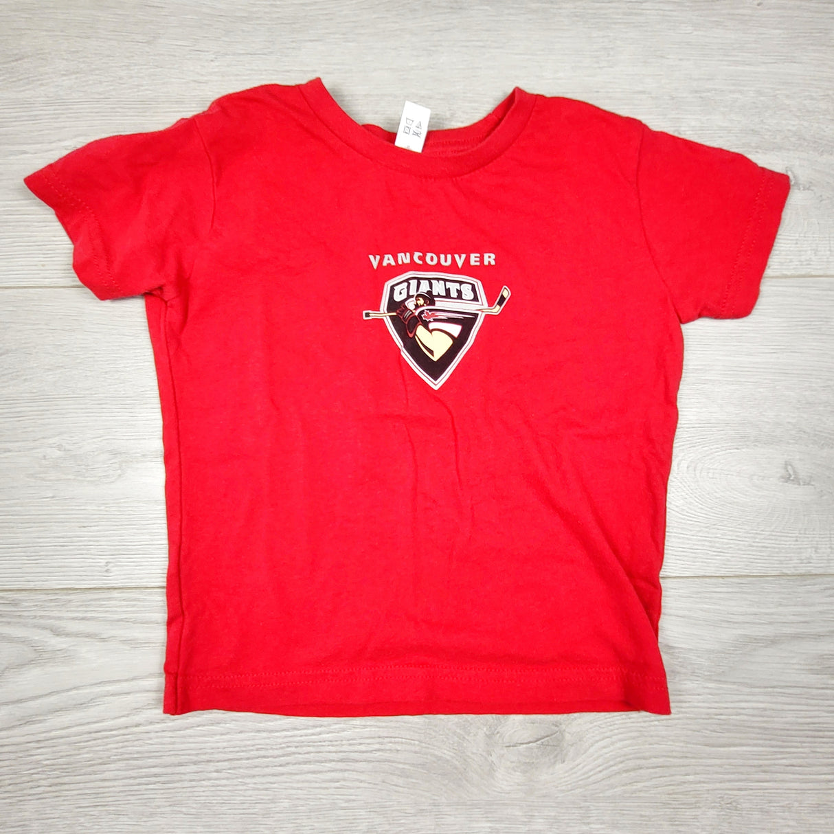 KCHV2 - Red Vancouver Giants t-shirt. Size 3T