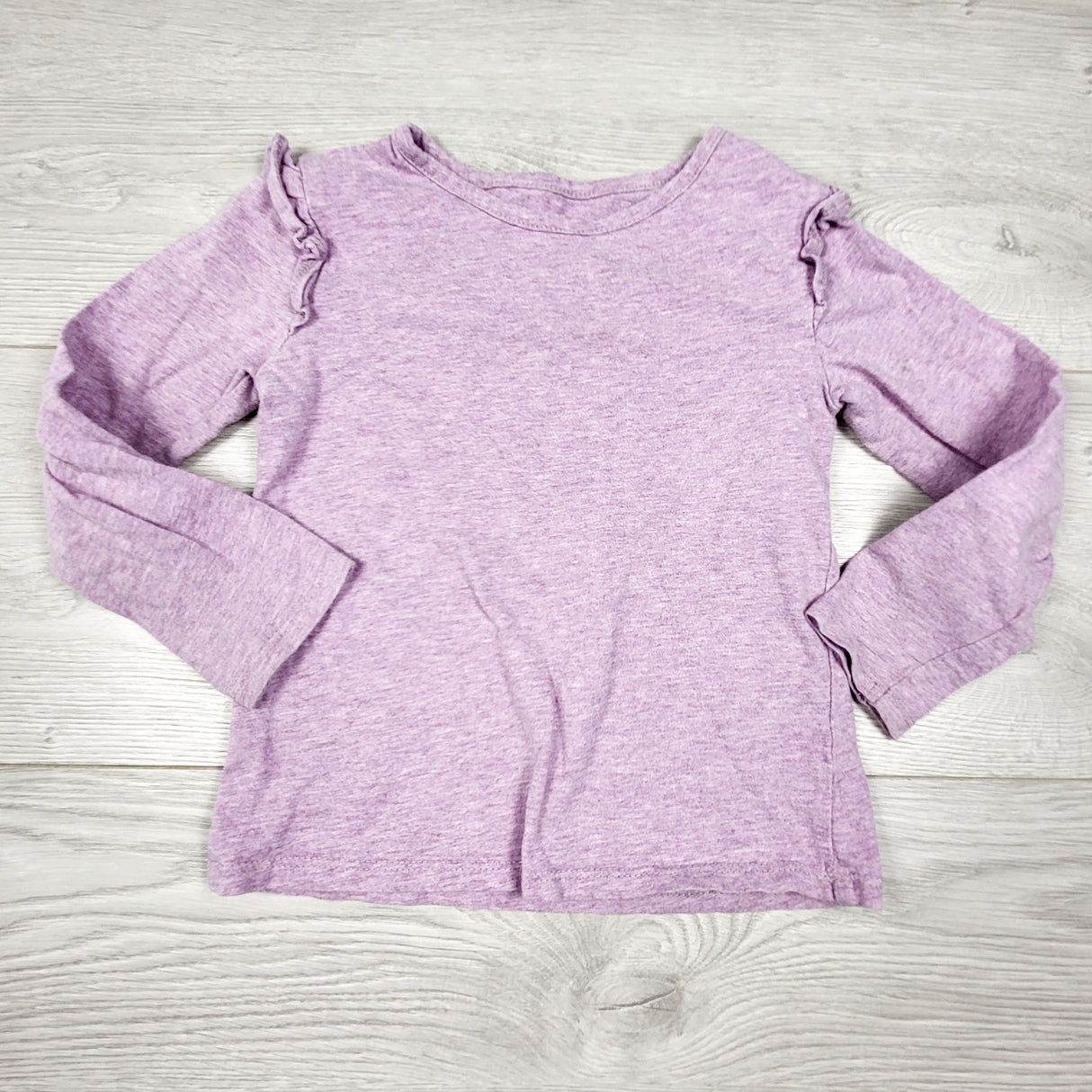 KCHV2 - George purple long sleeved top. Size 4T