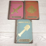 SRIS1 - Trio of hardcover Minecraft handbooks (sorry, no shipping)
