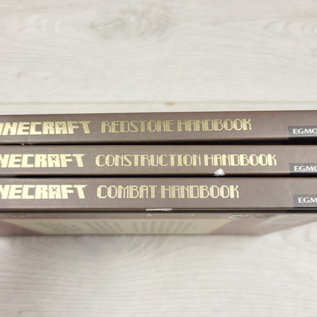 SRIS1 - Trio of hardcover Minecraft handbooks (sorry, no shipping)