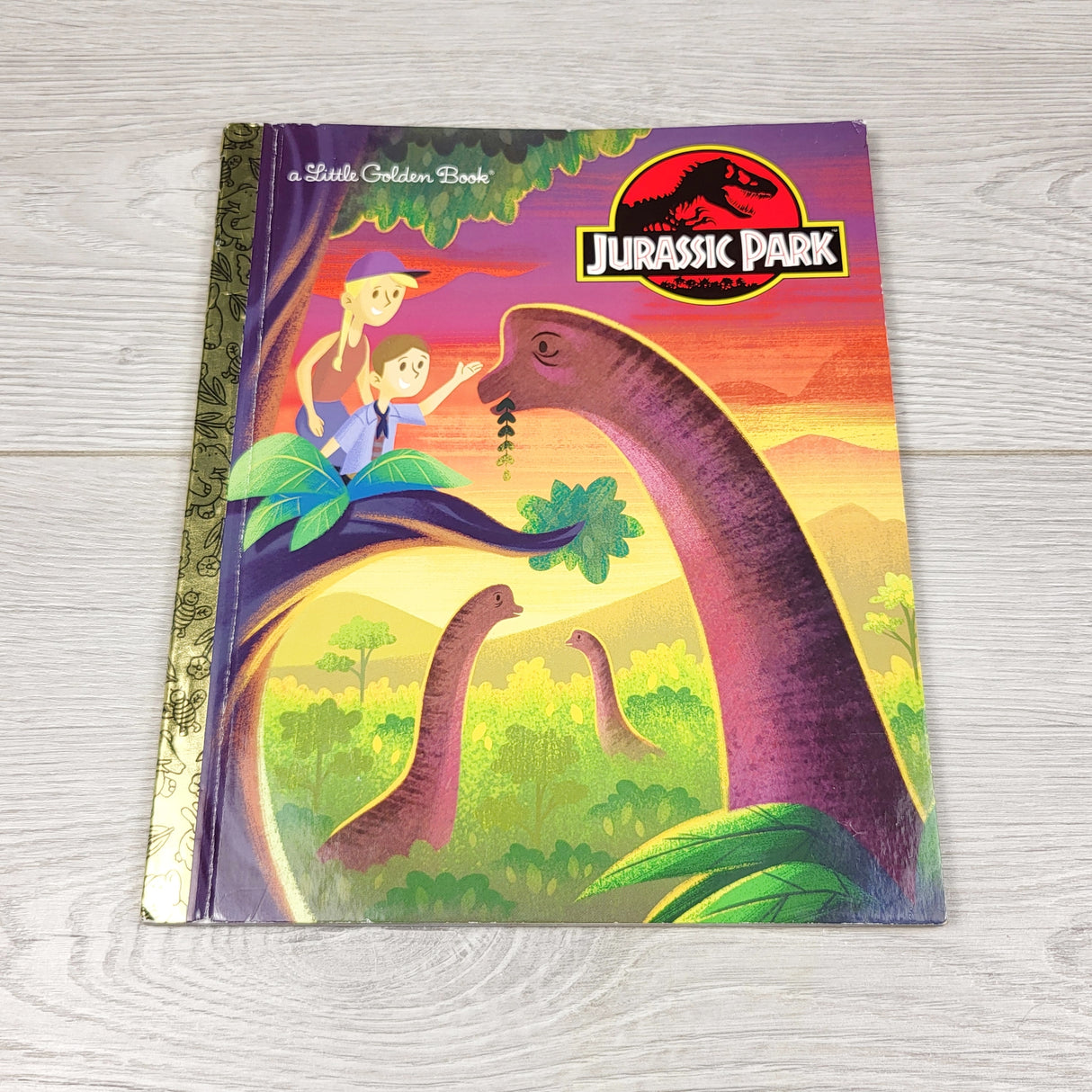 SRIS1 - Jurassic Park golden book