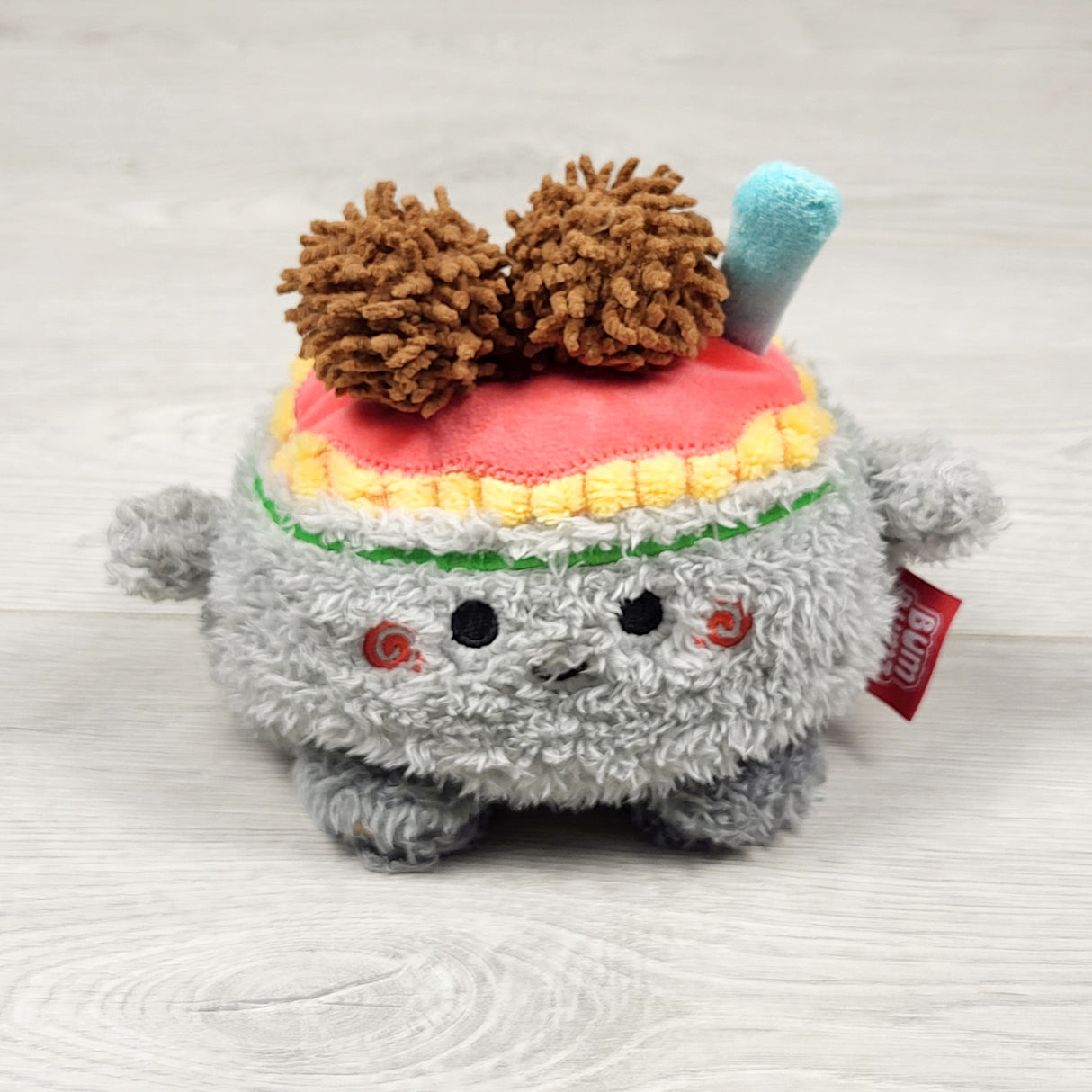 SRIS1 - BumBumz 4.5-inch Meatball Bowl Plush Toy