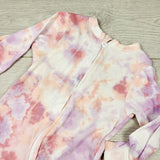 RBEN1 - Old Navy tie dye zip up sleeper. Size 3-6 months
