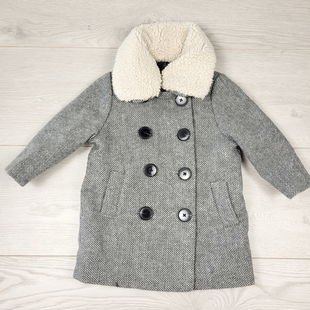 RBEN1 - Oshkosh pea coat. Size 12 months