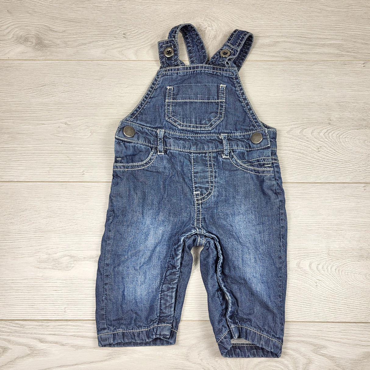 SAFW1 - F and F denim overalls. Size 3 months